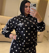 Polka Dot Suit 🤍🖤